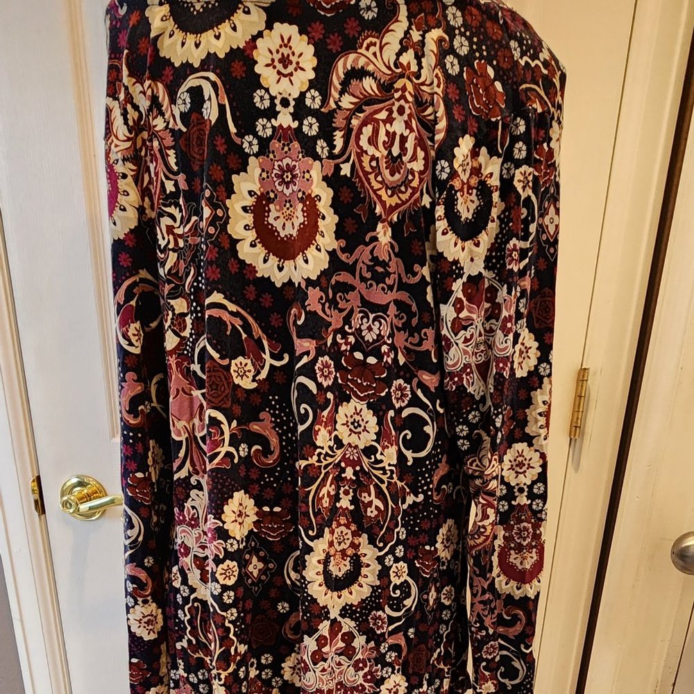 Purple Patterned Tunic - image 2